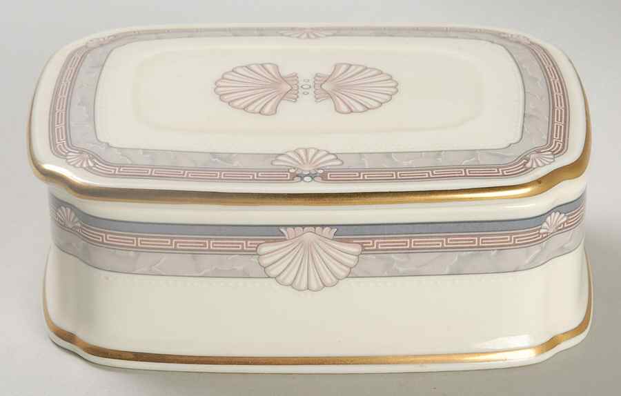 Stanford Court Rectangular Box with Lid by Noritake-1