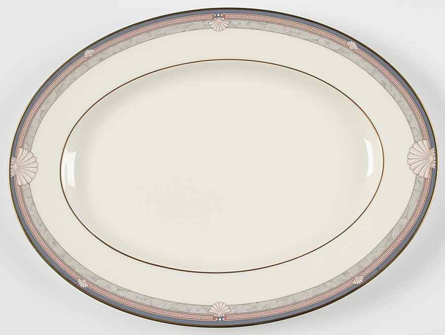 Stanford Court 12" Oval Serving Platter by Noritake-1