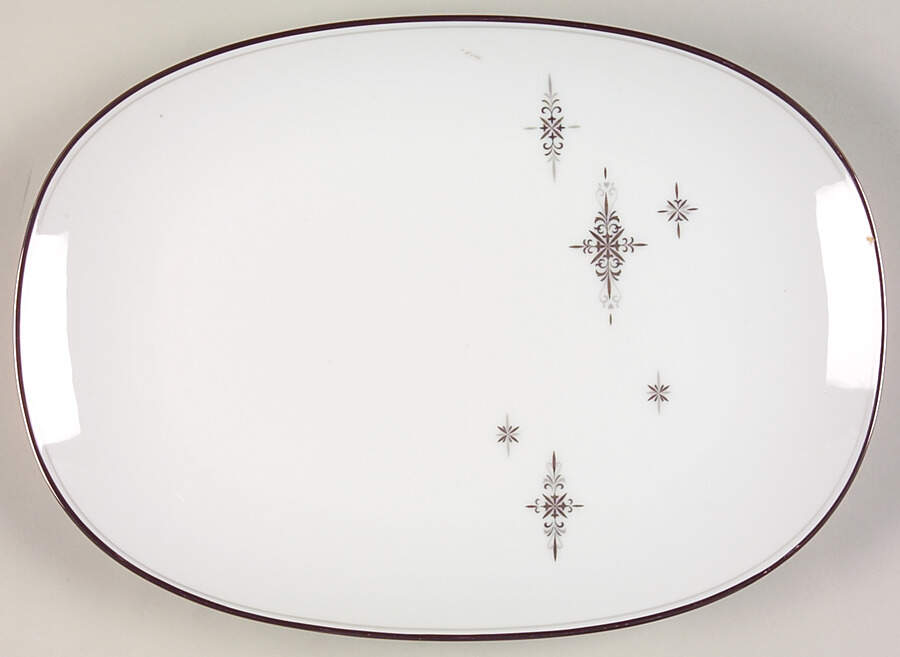 Stella 11" Oval Serving Platter by Noritake-1