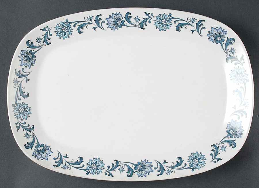 Stephanie 13" Oval Serving Platter by Noritake-1
