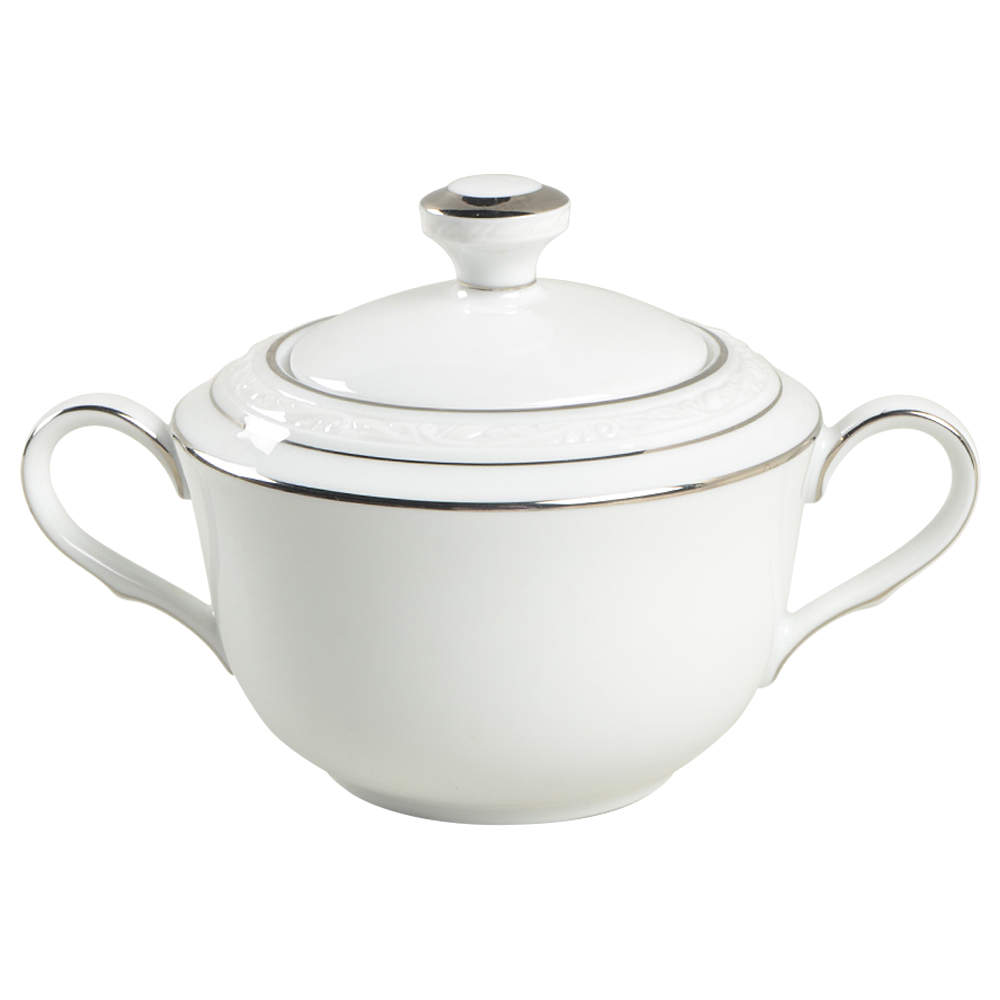 Stoneleigh Sugar Bowl & Lid by Noritake-1