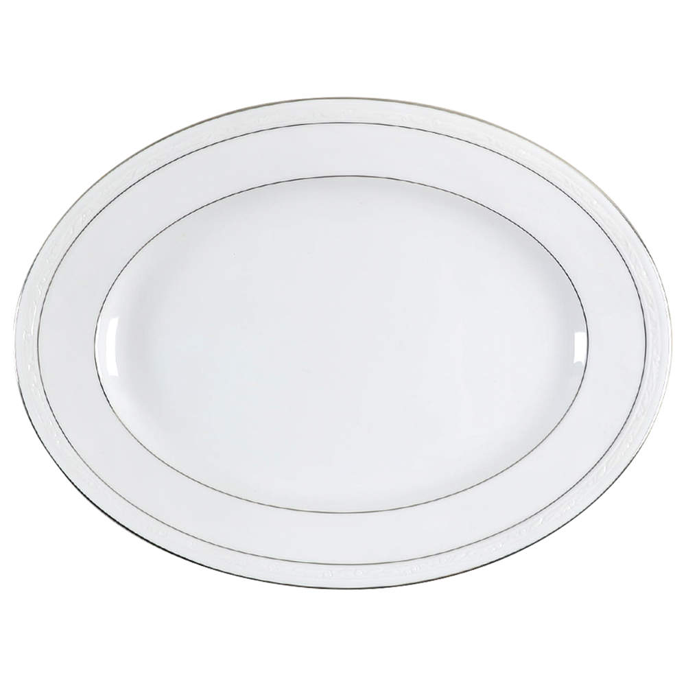 Stoneleigh 13" Oval Serving Platter by Noritake-1