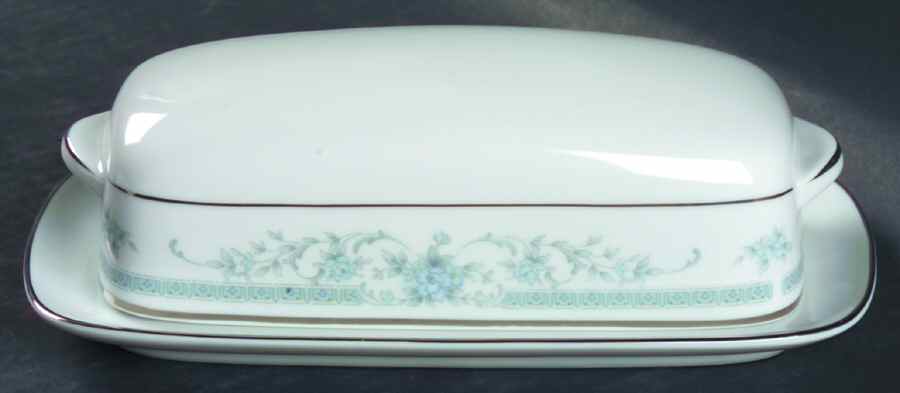 String of Pearls 1/4 Lb Covered Butter by Noritake-1