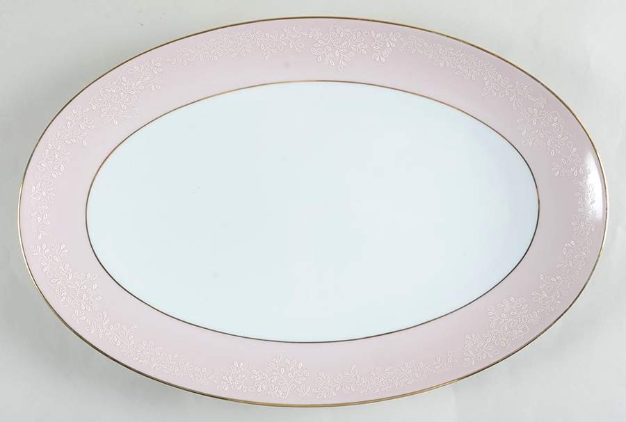 Stratford 16" Oval Serving Platter by Noritake-1