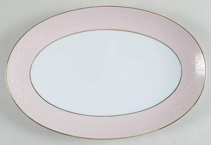 Stratford 12" Oval Serving Platter by Noritake-1