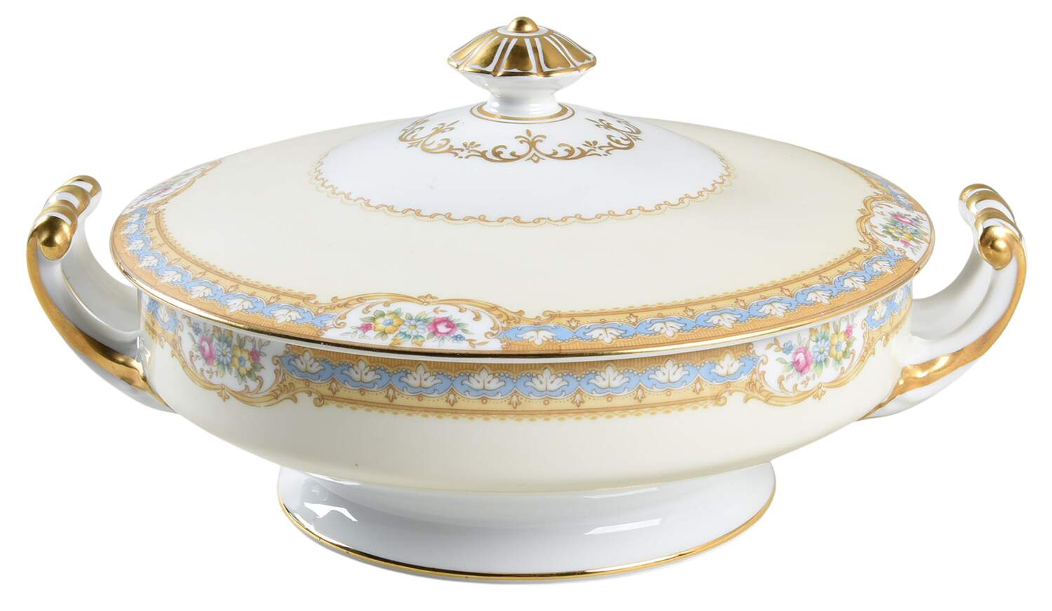 Stratford Round Covered Vegetable by Noritake-1