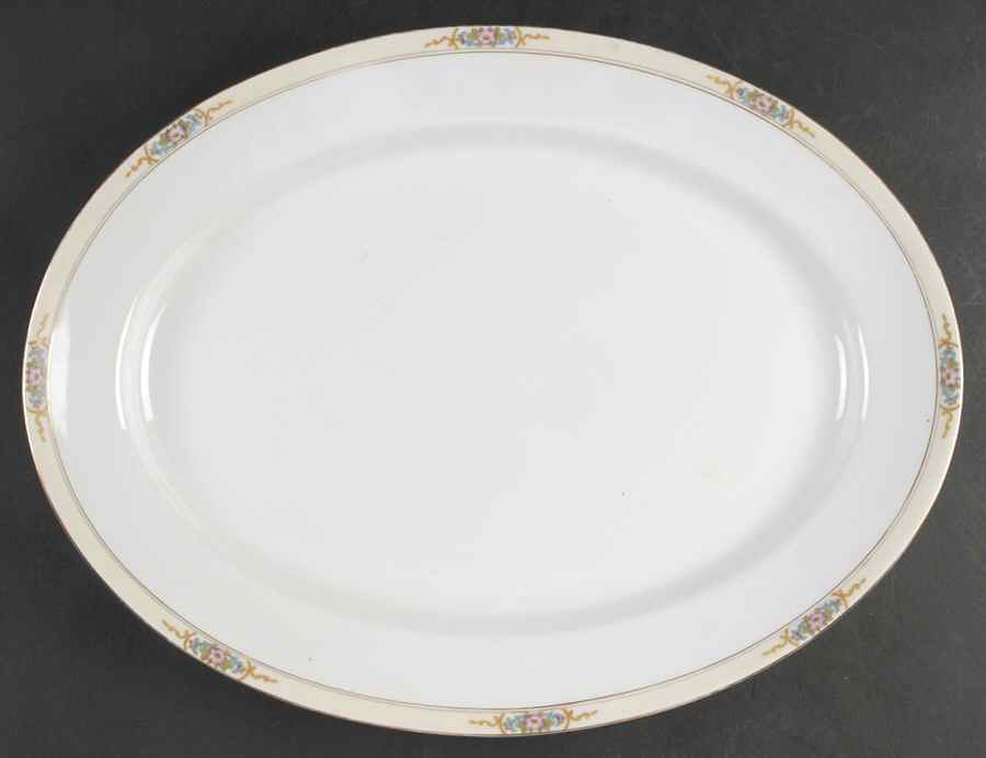 Strathmore 16" Oval Serving Platter by Noritake-1
