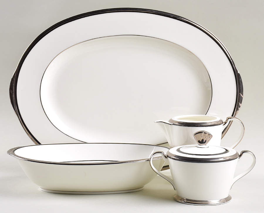 Sterling Tribute 5 Piece Hostess Set by Noritake-1