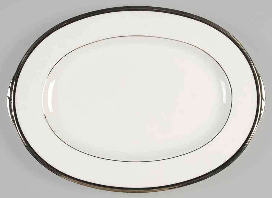 Sterling Tribute 14" Oval Serving Platter by Noritake-1