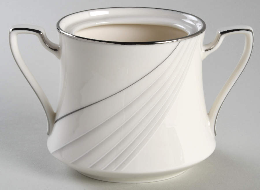 Sterling Tide Sugar Bowl No Lid by Noritake-1