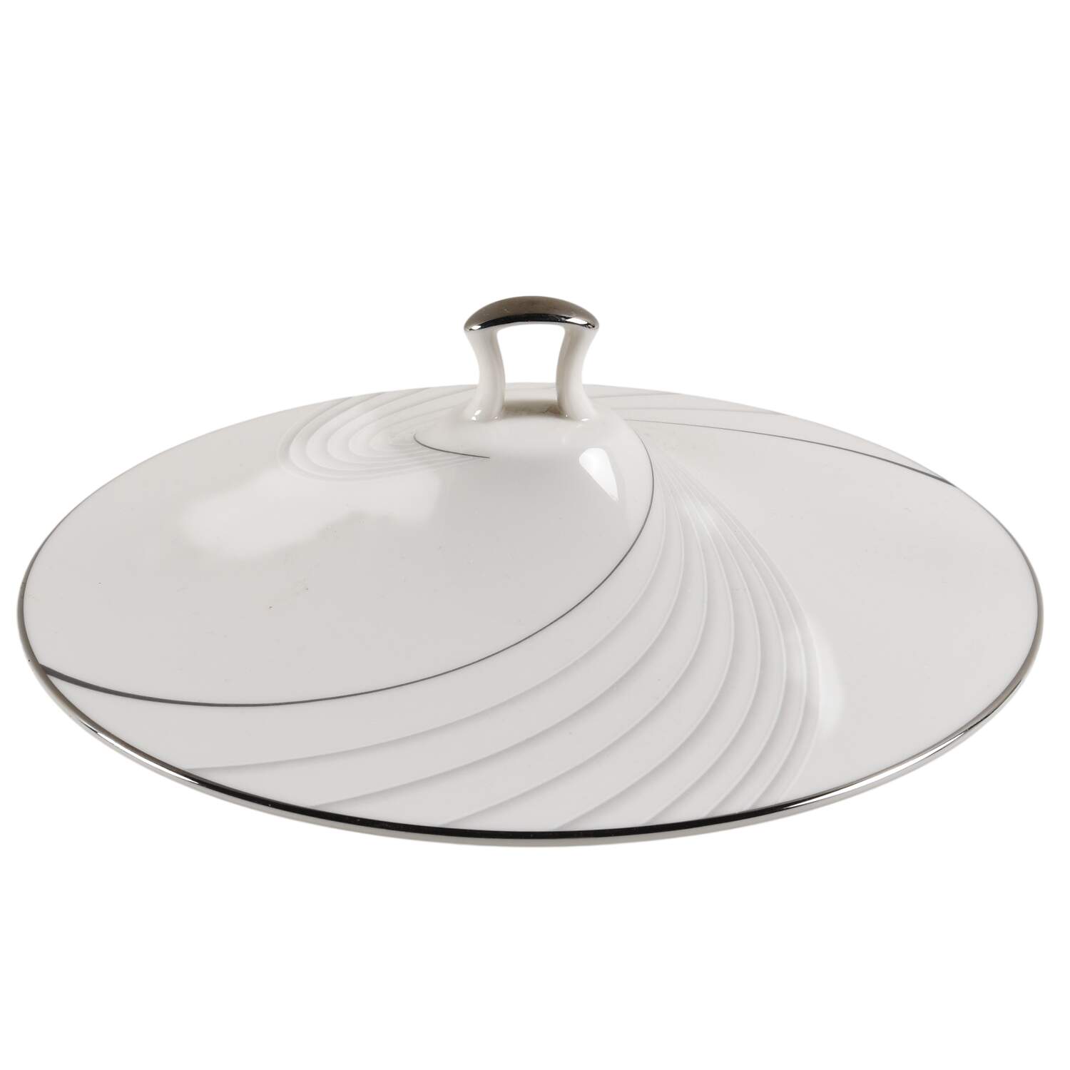 Sterling Tide Lid for Round Vegetable by Noritake-1