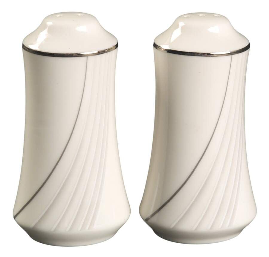 Sterling Tide Salt & Pepper Set by Noritake-1