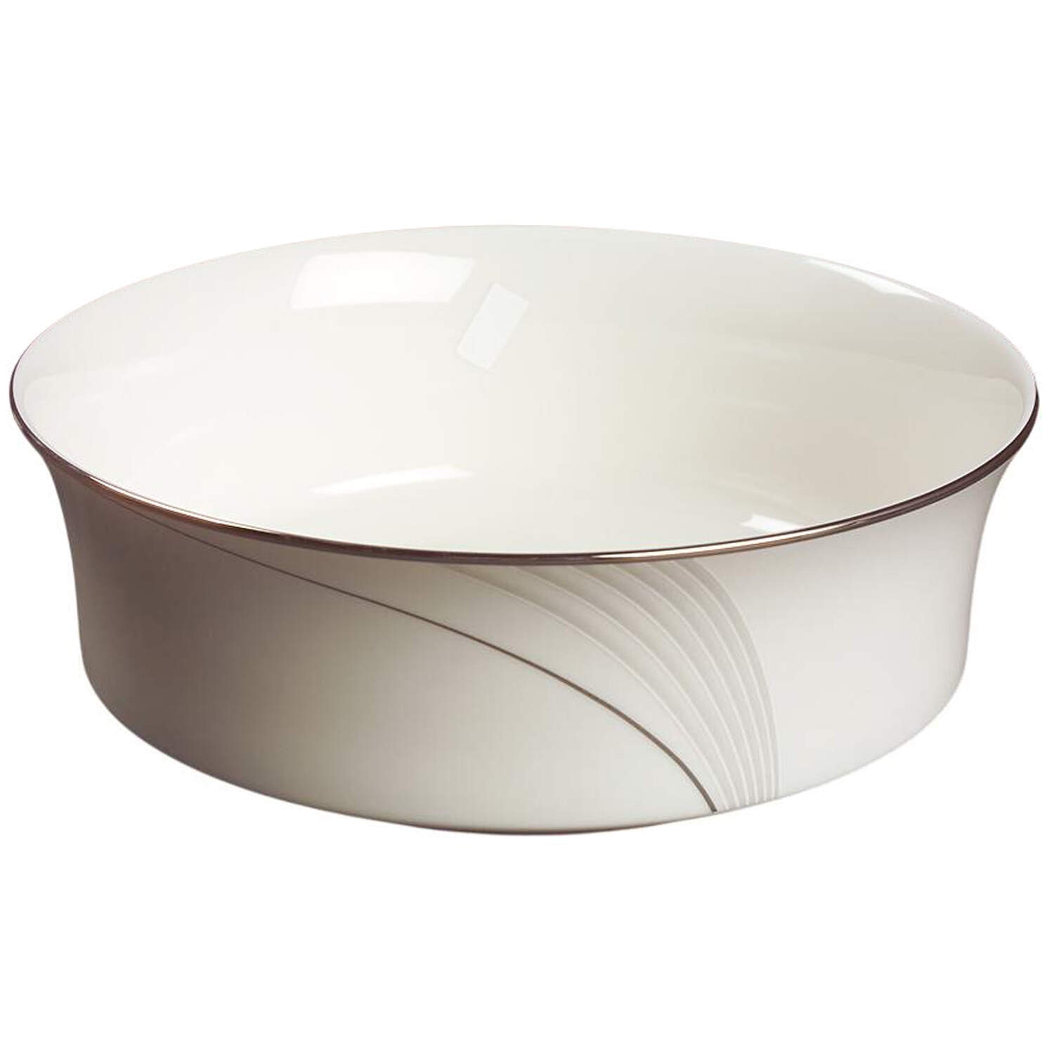 Sterling Tide 8" Salad Serving Bowl by Noritake-1