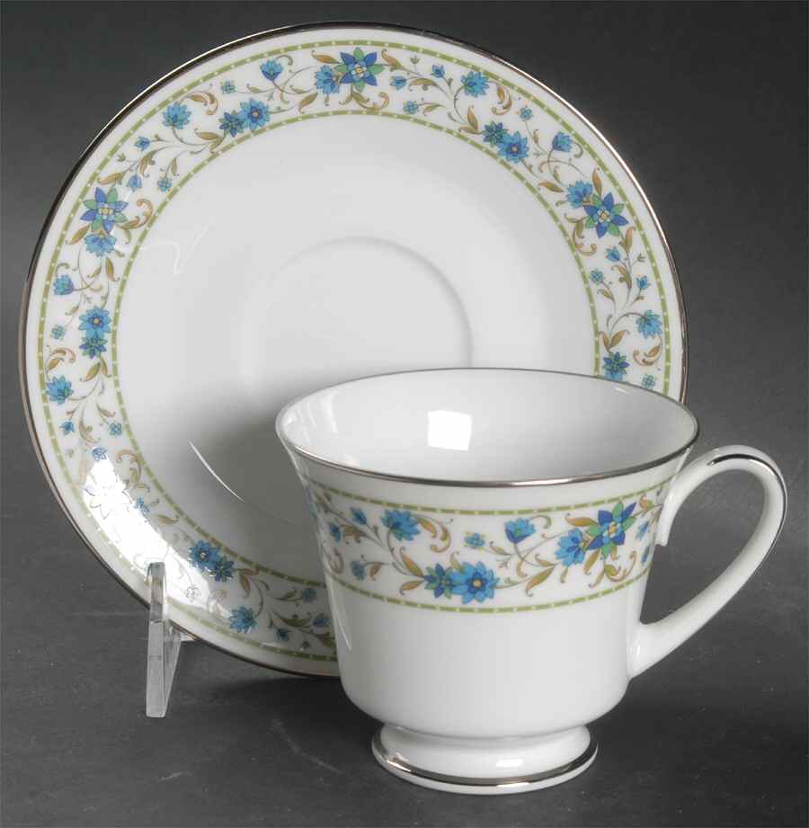 Sue Footed Cup & Saucer Set by Noritake-1