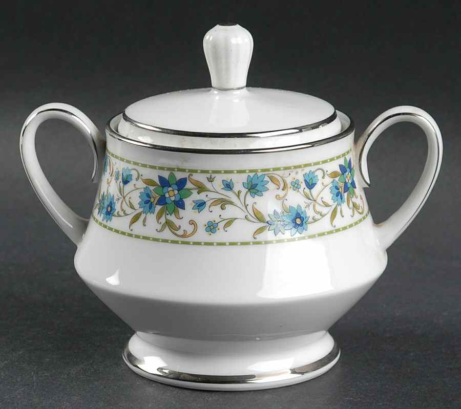 Sue Sugar Bowl & Lid by Noritake-1