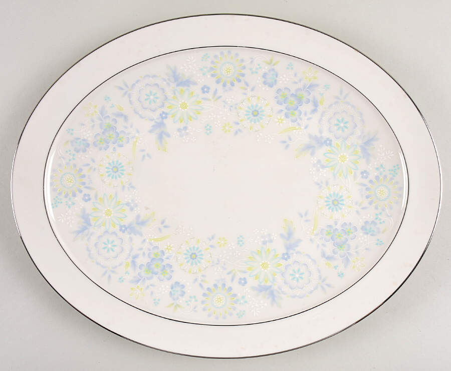 Summer Eve 13" Oval Serving Platter by Noritake-1