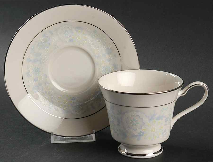 Summer Eve Footed Cup & Saucer Set by Noritake-1