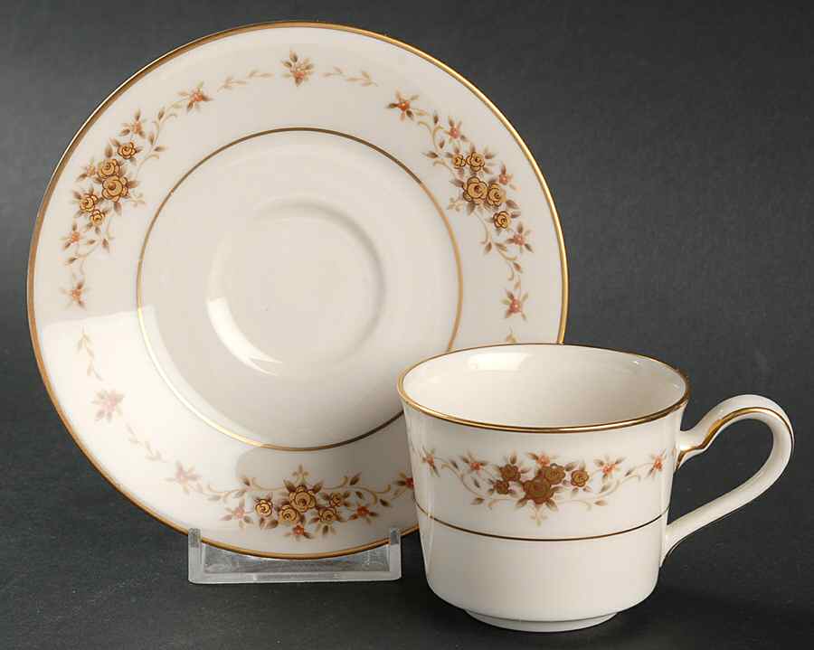 Suffolk Flat Demitasse Cup & Saucer Set by Noritake-1