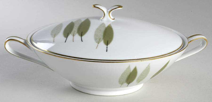 Sugi Round Covered Vegetable by Noritake-1