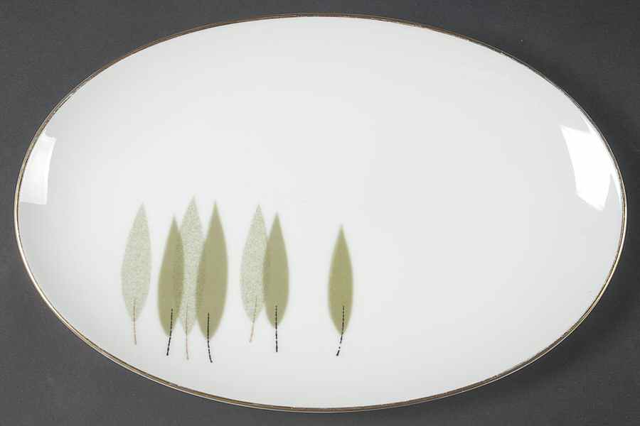 Sugi 12" Oval Serving Platter by Noritake-1