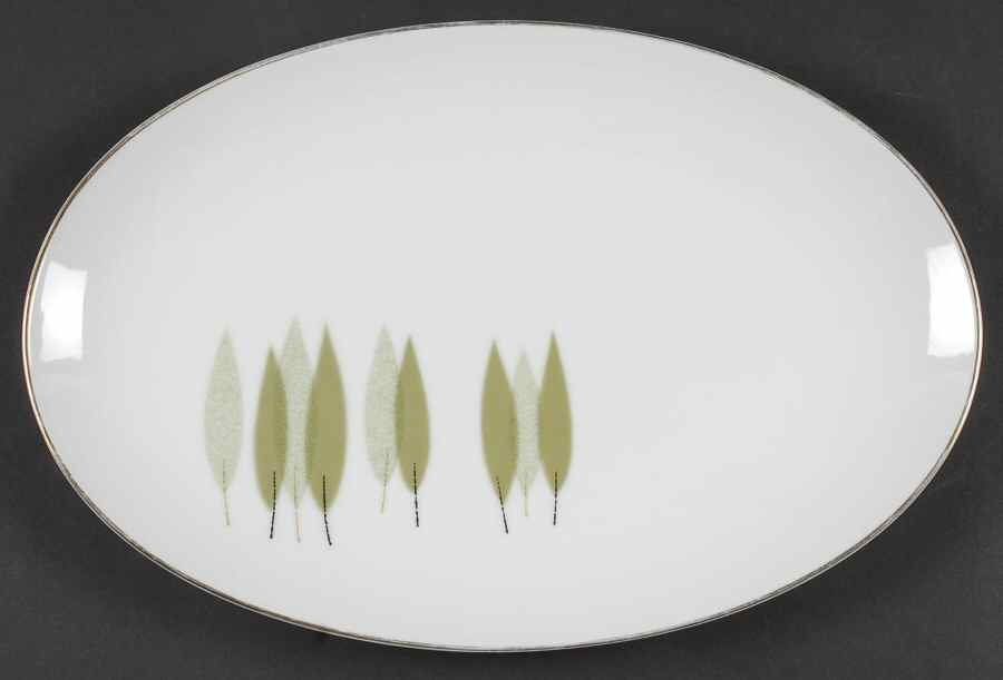 Sugi 14" Oval Serving Platter by Noritake-1