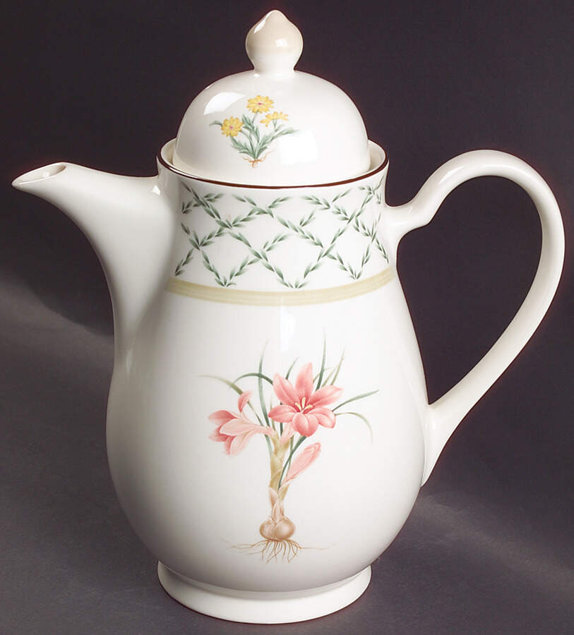 Summer Magic Tea/Coffee Pot & Lid by Noritake-1