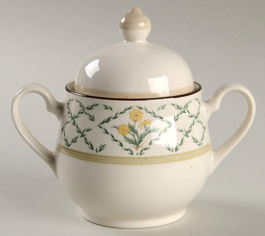 Summer Magic Sugar Bowl & Lid by Noritake-1