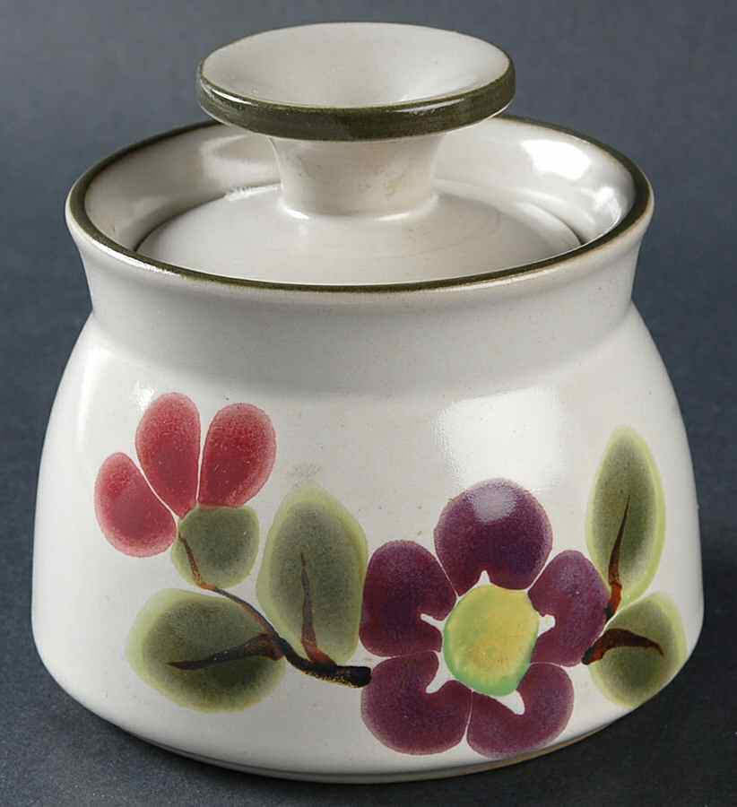 Summerlike Sugar Bowl & Lid by Noritake-1