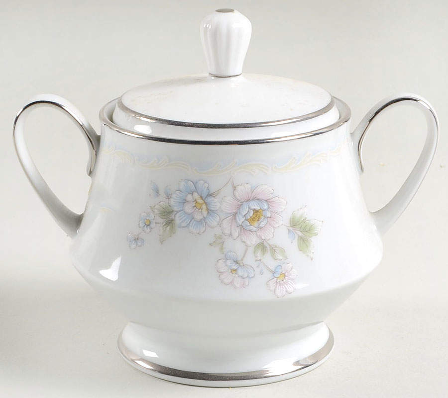 Summerfield Sugar Bowl & Lid by Noritake-1