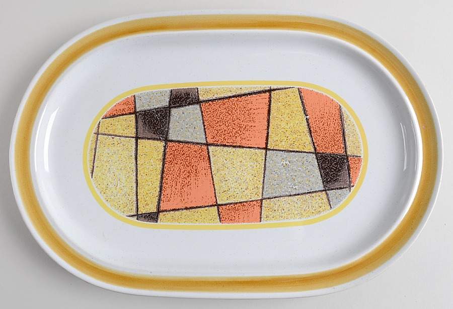 Sundance 14" Oval Serving Platter by Noritake-1