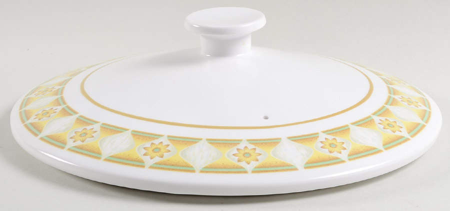Sunglow Lid for Large Skillet by Noritake-1