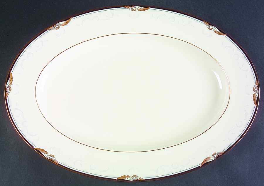 Sunswept 16" Oval Serving Platter by Noritake-1