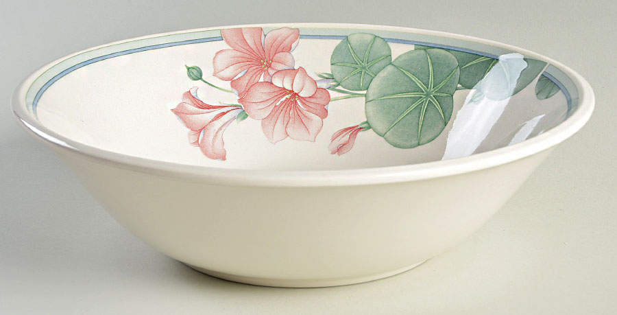 Summer Rain 9" Round Vegetable Bowl by Noritake-1