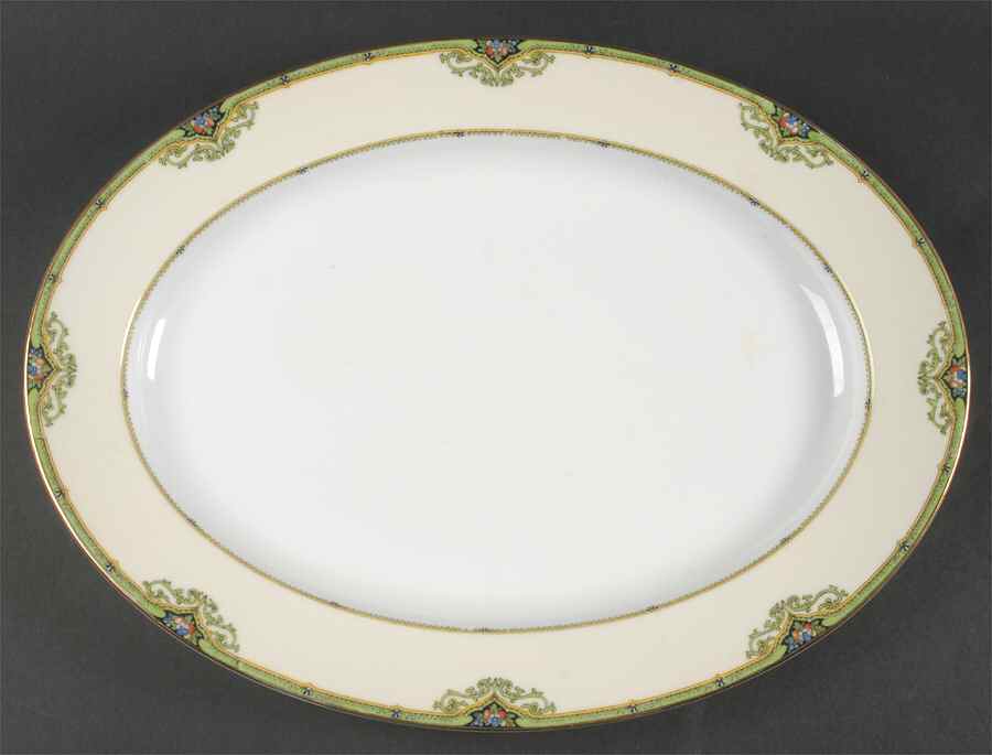 Surrey 15" Oval Serving Platter by Noritake-1
