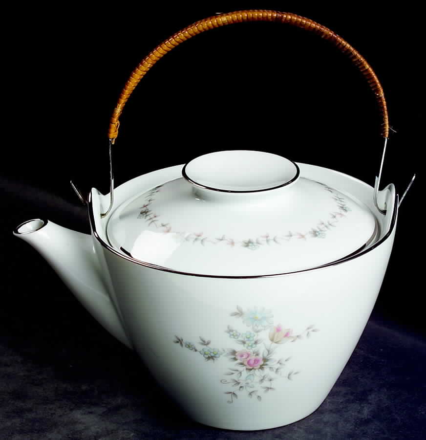 Susanna Teapot & Lid with Removable Top Handle by Noritake-1