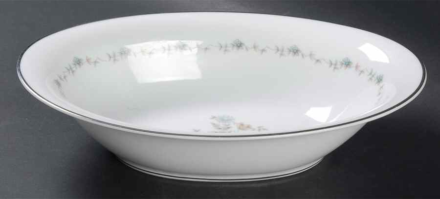 Susanna 10" Oval Vegetable Bowl by Noritake-1