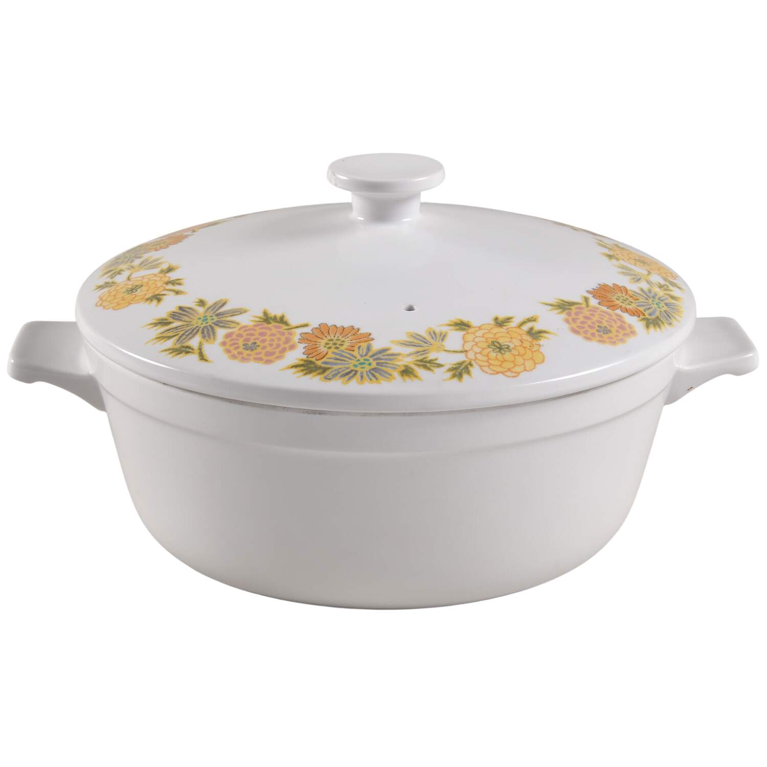 Sunny Side 1.75 Qt Round Covered Casserole by Noritake-1