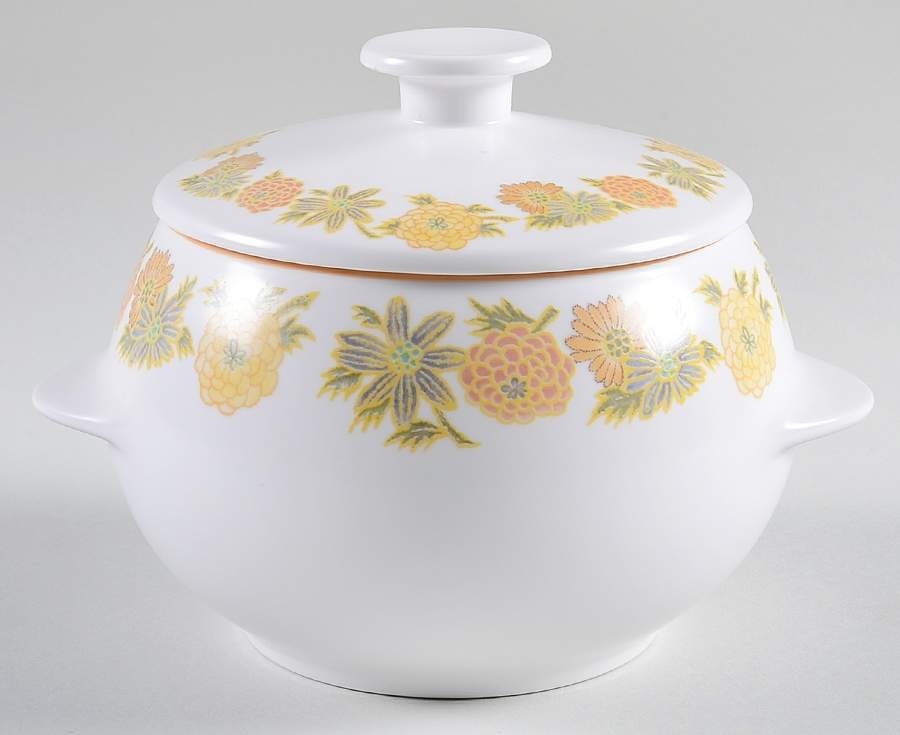 Sunny Side Fondue Pot & Lid by Noritake-1