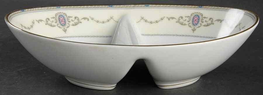 Sutherland 10" Oval Divided Vegetable Bowl by Noritake-1