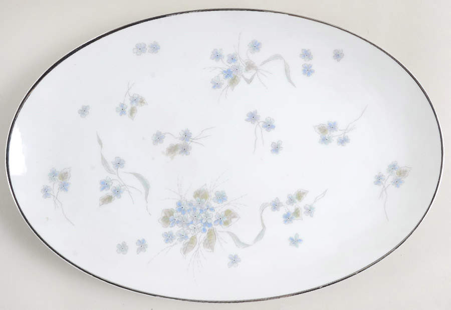 Suzette 14" Oval Serving Platter by Noritake-1