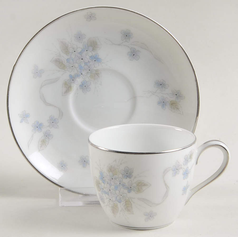 Suzette Flat Demitasse Cup & Saucer Set by Noritake-1