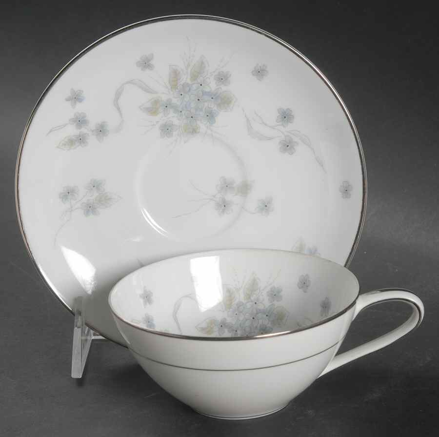 Suzette Flat Cup & Saucer Set by Noritake-1