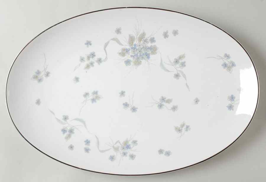Suzette 16" Oval Serving Platter by Noritake-1