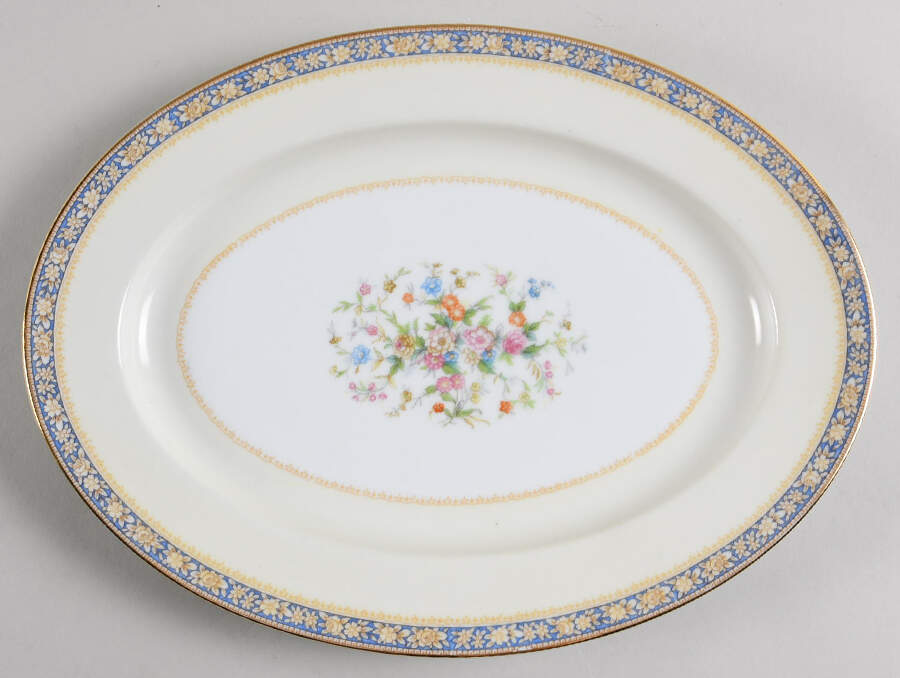 Swansea 11" Oval Serving Platter by Noritake-1