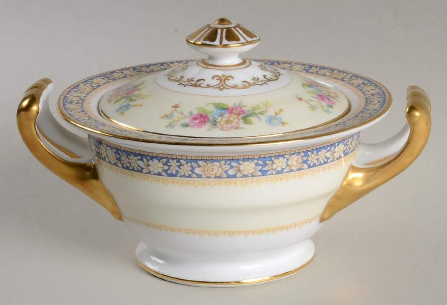Swansea Sugar Bowl & Lid by Noritake-1