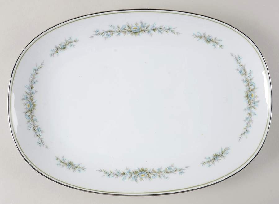 Swansia 13" Oval Serving Platter by Noritake-1