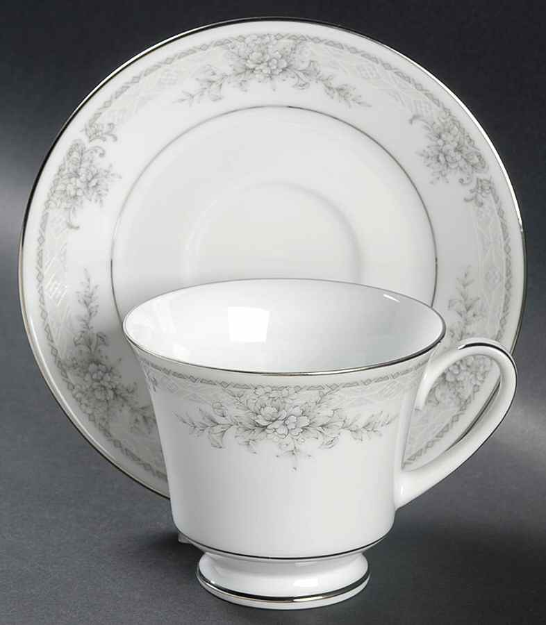 Sweet Leilani Footed Cup & Saucer Set by Noritake-1