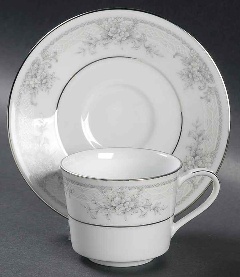 Sweet Leilani Flat Demitasse Cup & Saucer Set by Noritake-1