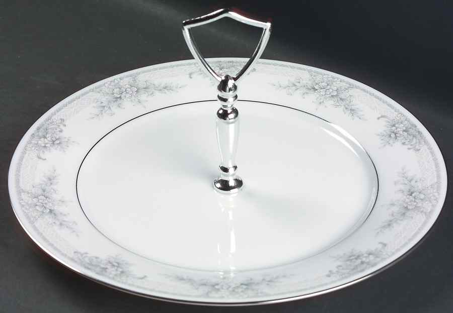 Sweet Leilani Round Serving Plate with Handle (DP) by Noritake-1