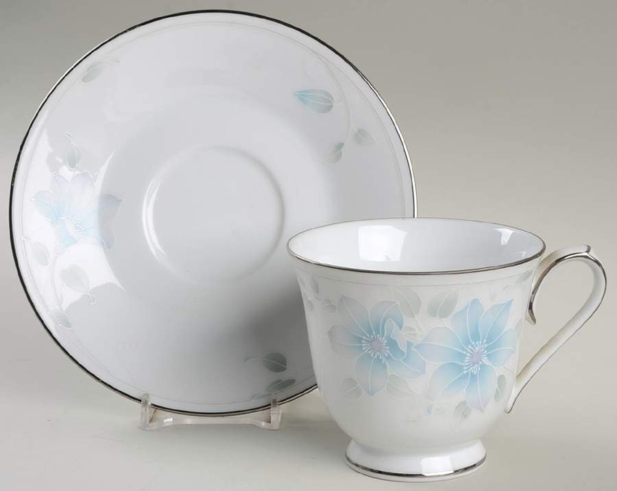 Sweet Marie Footed Cup & Saucer Set by Noritake-1